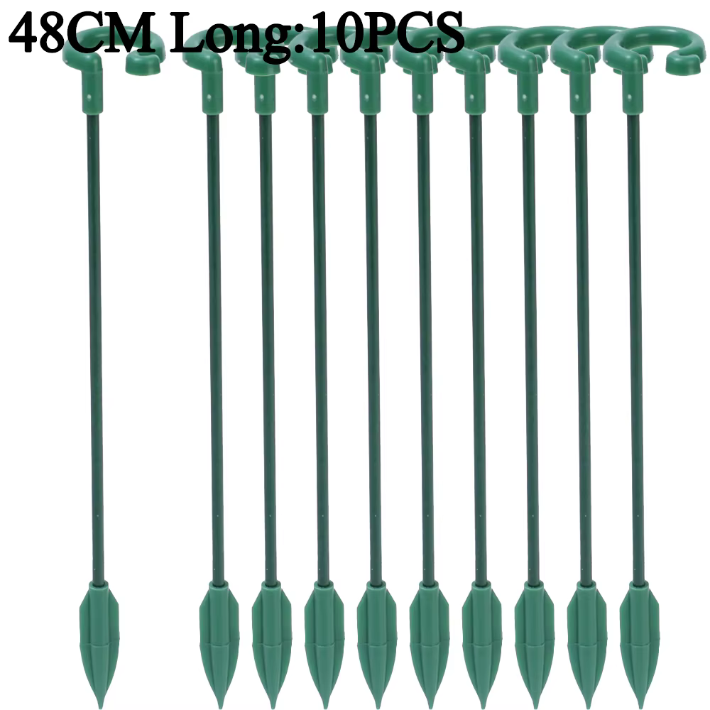 Tiges de Support pour plantes en plastique, branche d'aide verticale, poteau de Support pour modélis