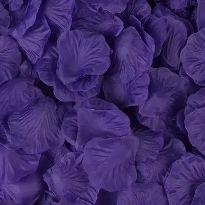 2000/100 pièces faux pétales de Rose artificiels coloré Simulation soie pétale de Rose pour la saint