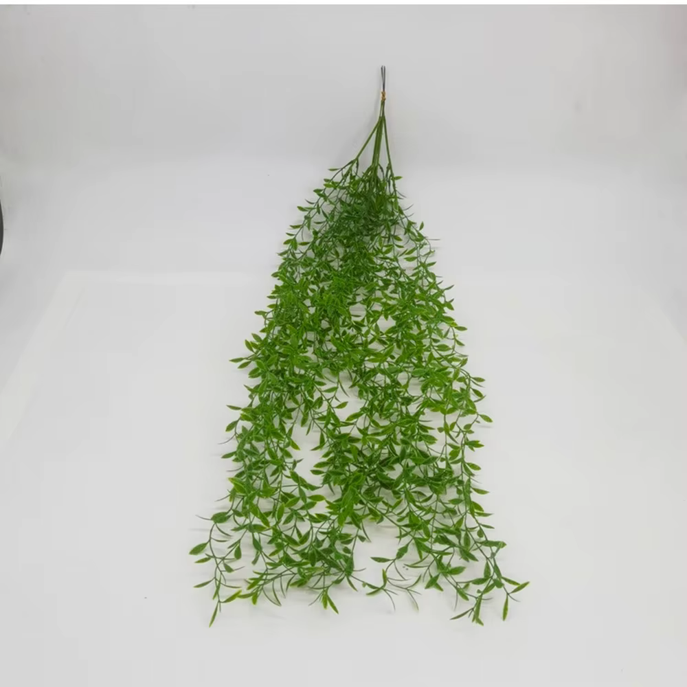 Plantes artificielles suspendues en saule pleureur, 5 pièces, vignes réalistes, feuilles vertes, pou