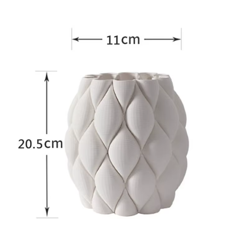Vases en céramique décor moderne Vase à fleurs bureau fleurs hydroponiques bouteille intérieur fleur