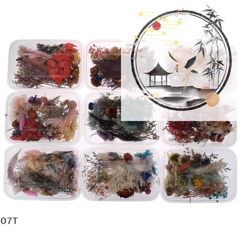 Fleurs séchées, Art Floral naturel, artisanat, Scrapbooking, résine, fabrication de bijoux, moule