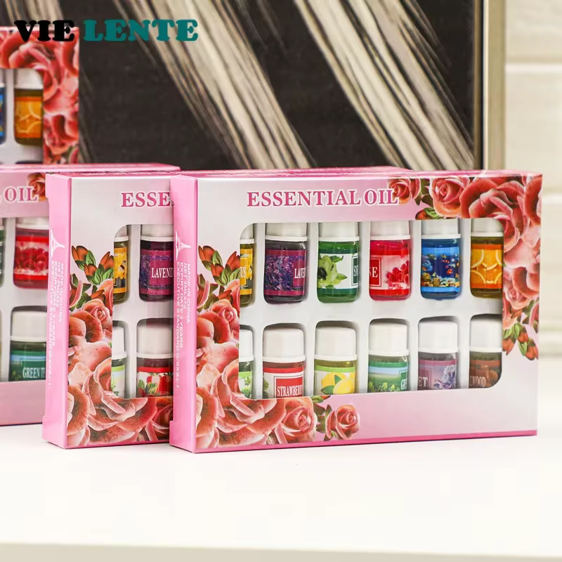 12 pièces 3ML désodorisant plante naturelle aromathérapie huile essentielle climatisation parfum arô