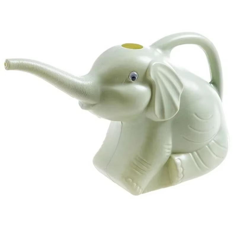 Arrosoir en plastique mignon en forme d'éléphant pour plantes, outils d'irrigation extérieure, équip