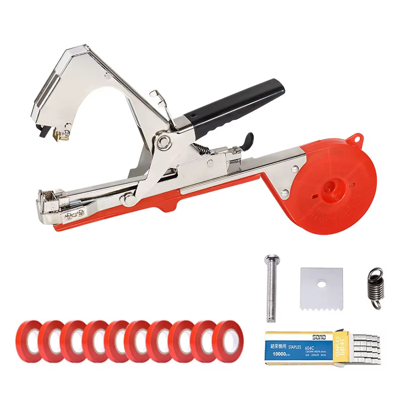 Outils de jardin jarretelles plantes branche de plante attachant à la main Machine à relier bandes d
