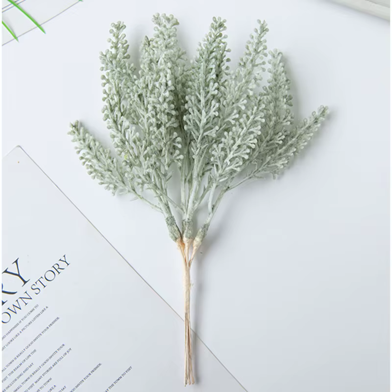 Plantes artificielles or blé oreille arbre de noël décor maison chambre arc de mariage accessoire dé