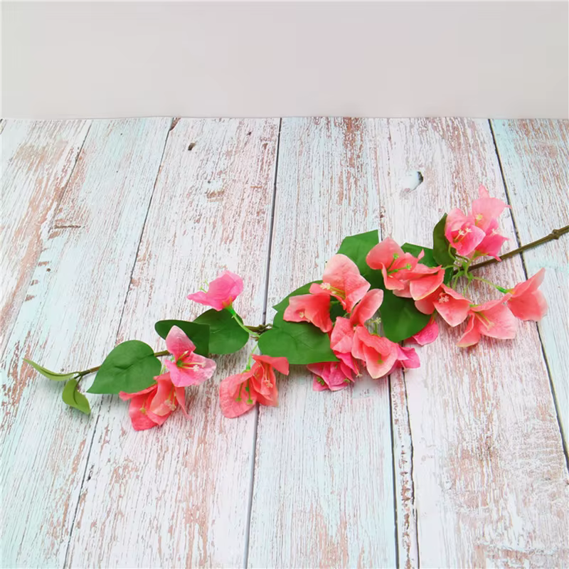 InjFake-Branche de fleurs artificielles décoratives, bouquet pour mariage, jardin, maison, arc, hôte