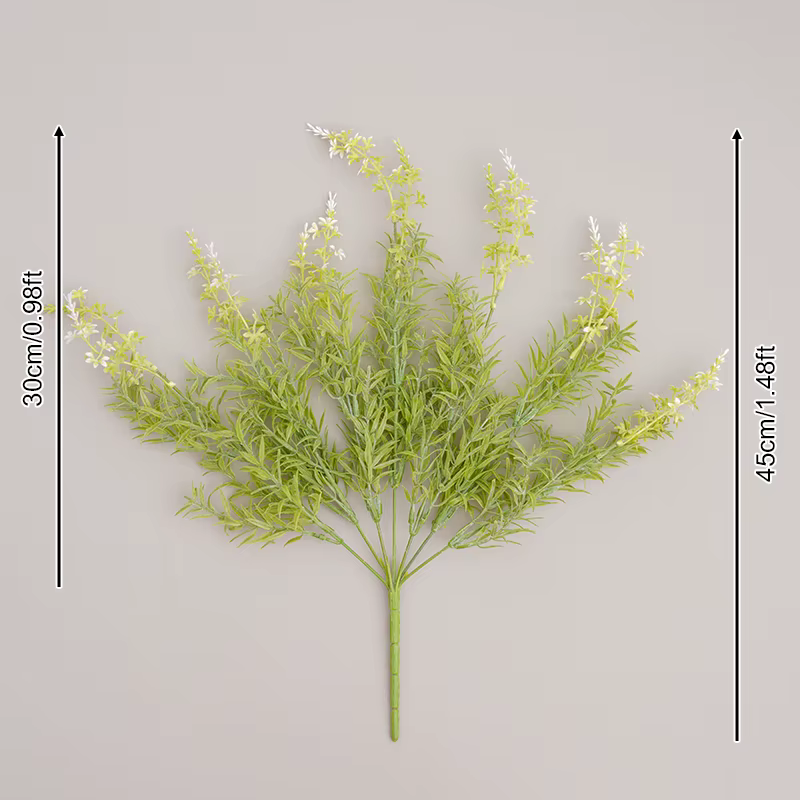 Plante verte artificielle avec feuilles d'eucalyptus, matériel floral pour événement de mariage, acc