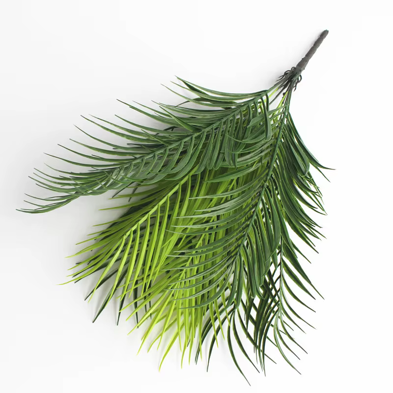 Feuilles de palmier Monstera Tropical, plantes artificielles pour décoration de fête à thème hawaïen