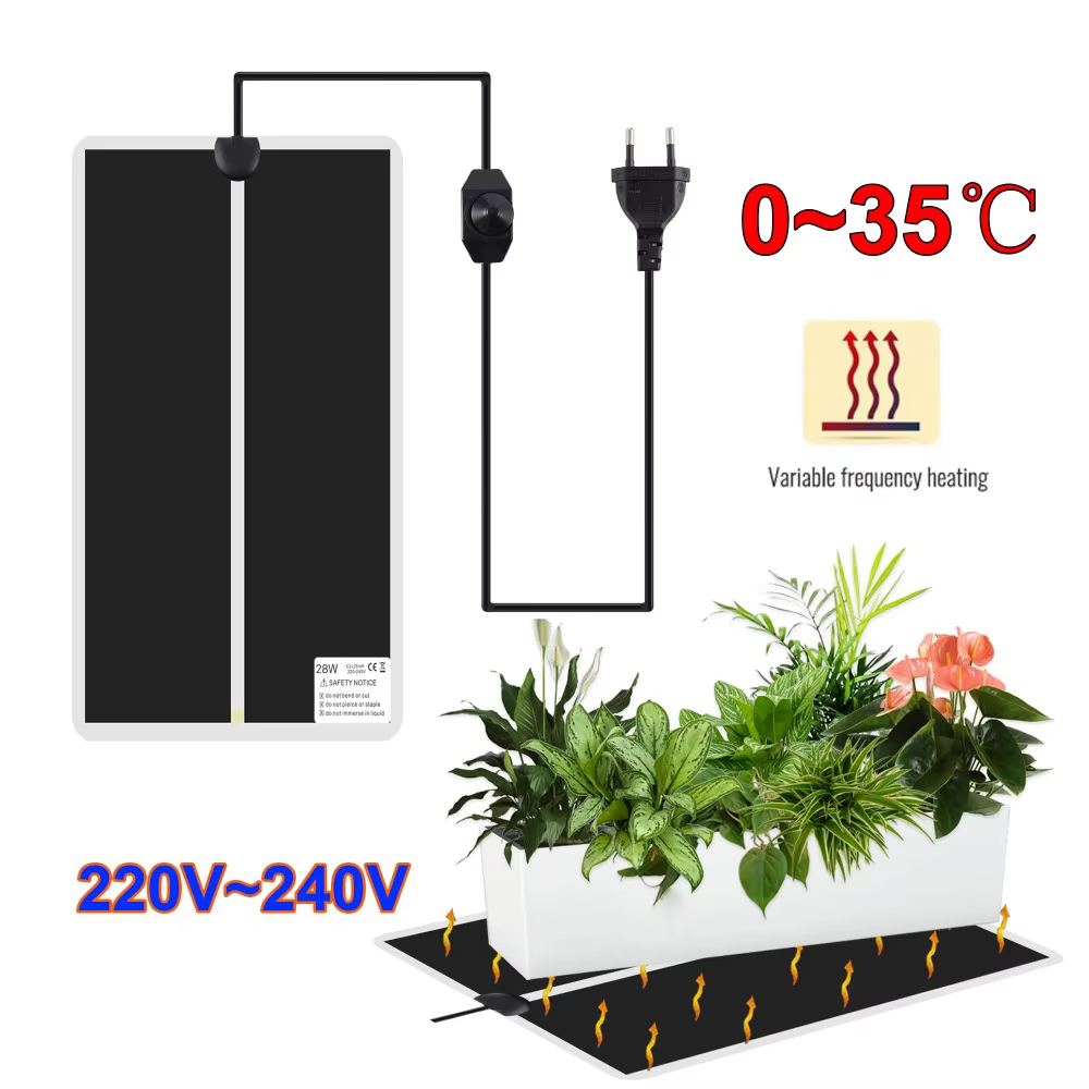 Tapis chauffant Anti-froid pour graines de plantes, 5 ~ 28W, pour animaux de compagnie, pour l'hiver