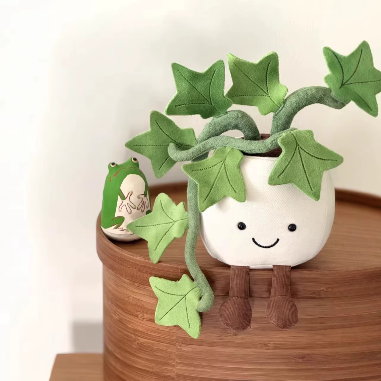 Nouveau produit Jcat : Guirlande de lierre en pot pour décoration intérieure, ornement, cadeau avec