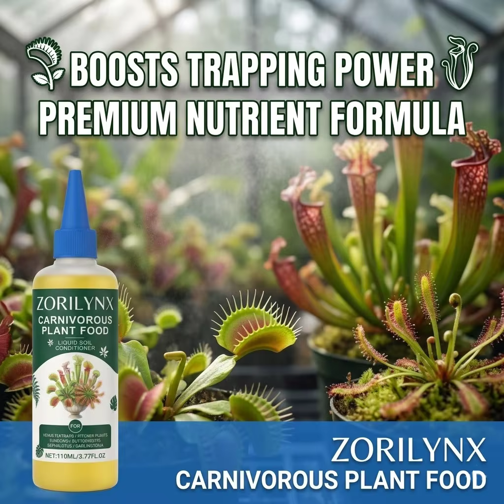 Engrais liquide et conditionneur de sol pour plantes carnivores 110 ml, booster de croissance haute 