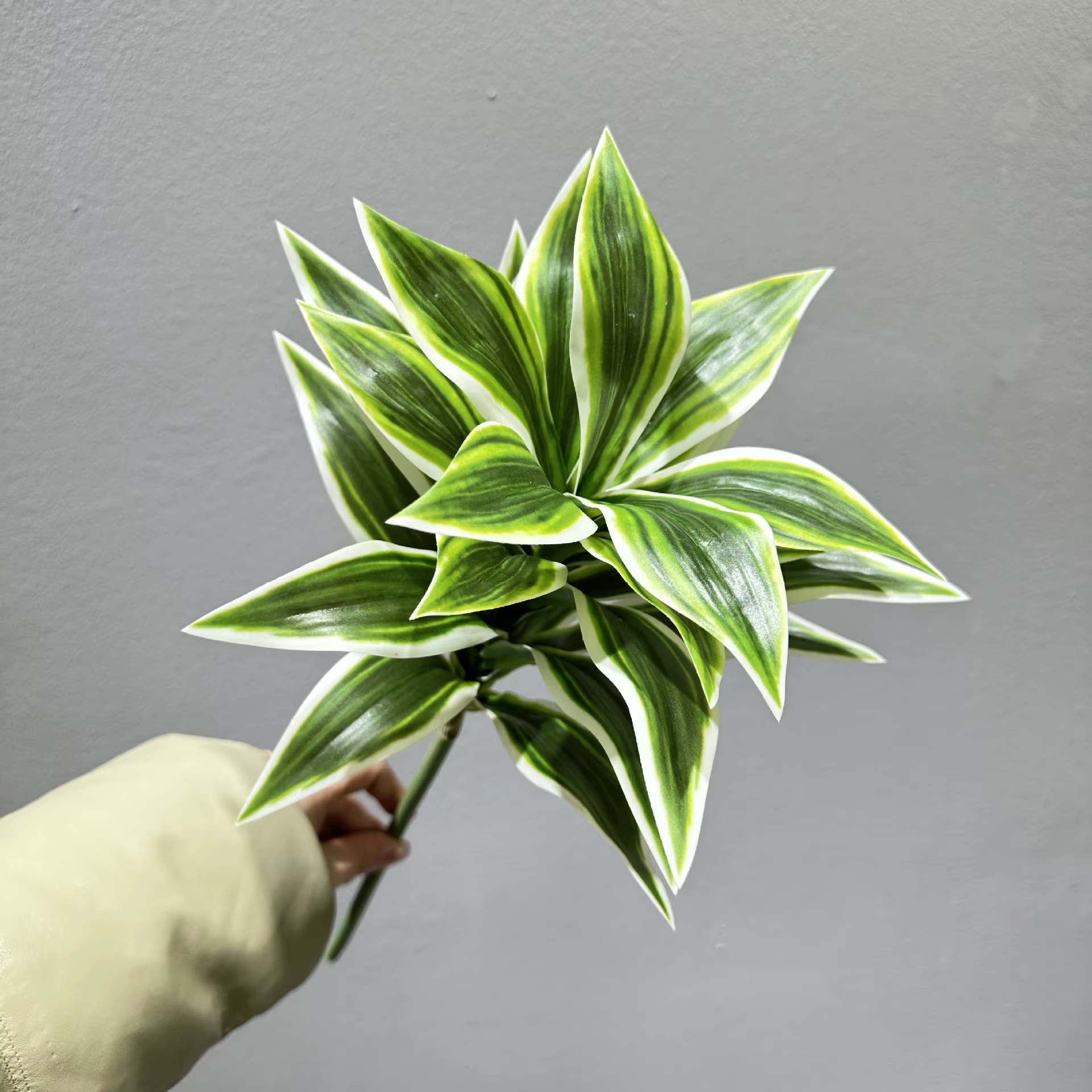 Simulation d'arbre de sang de Dragon, plantes vertes en plastique, décoration florale de centre comm