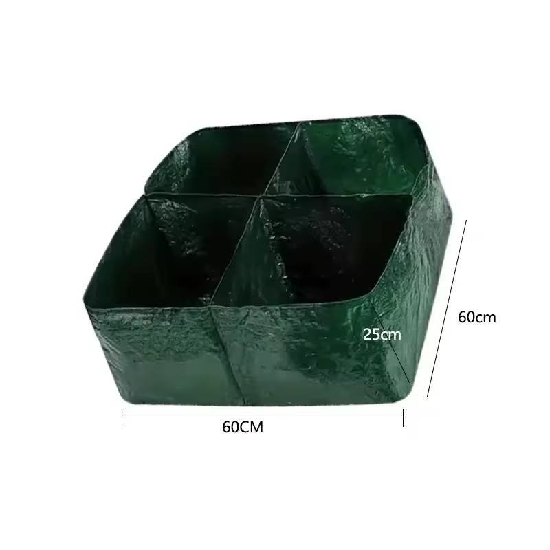 4/6/8 grilles sac de culture plante jardinière légumes fleur pépinière Pot de fleurs rond culture cr