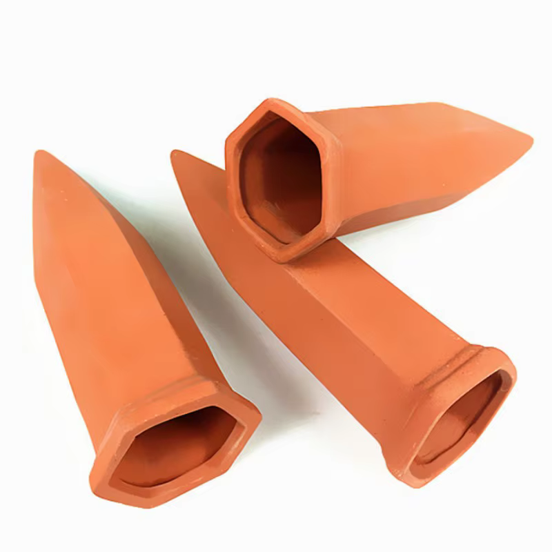 Paquet de 6 pointes d'arrosage automatique naturelles - Terre cuite - Abreuvoir automatique pour pla