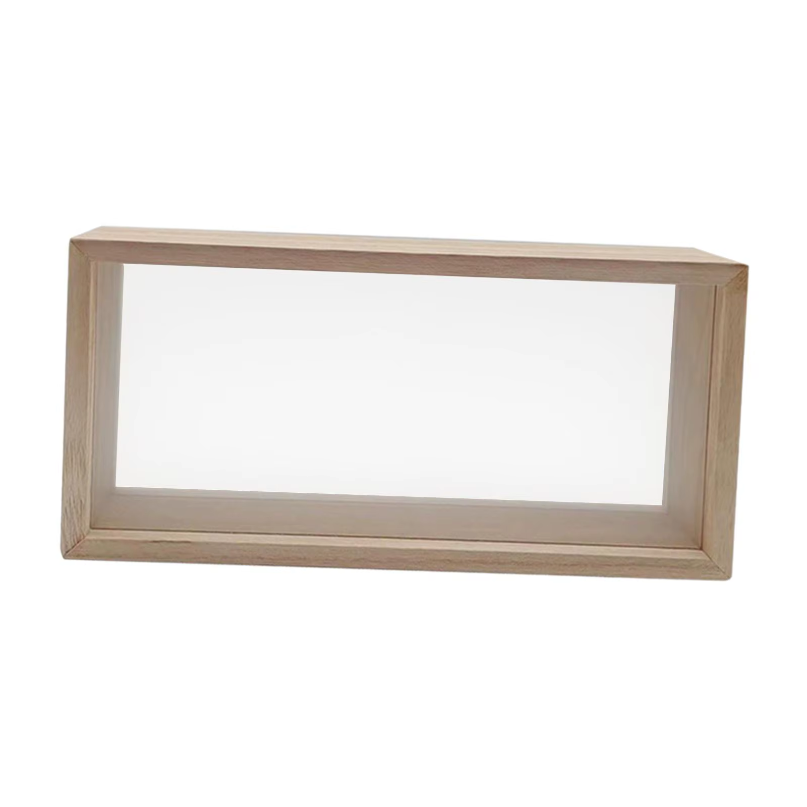 Boîte d'ombre en bois avec cadre de fleurs séchées, décor profond, boîtes d'ombre, vitrines pour Kee