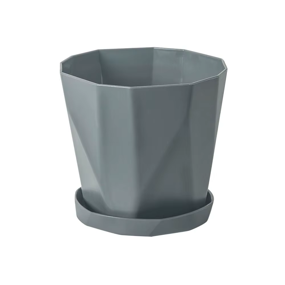 Pot de plante hydroponique avec poignée, jardinière auto-arrosante durable, pot de fleur paresseux, 