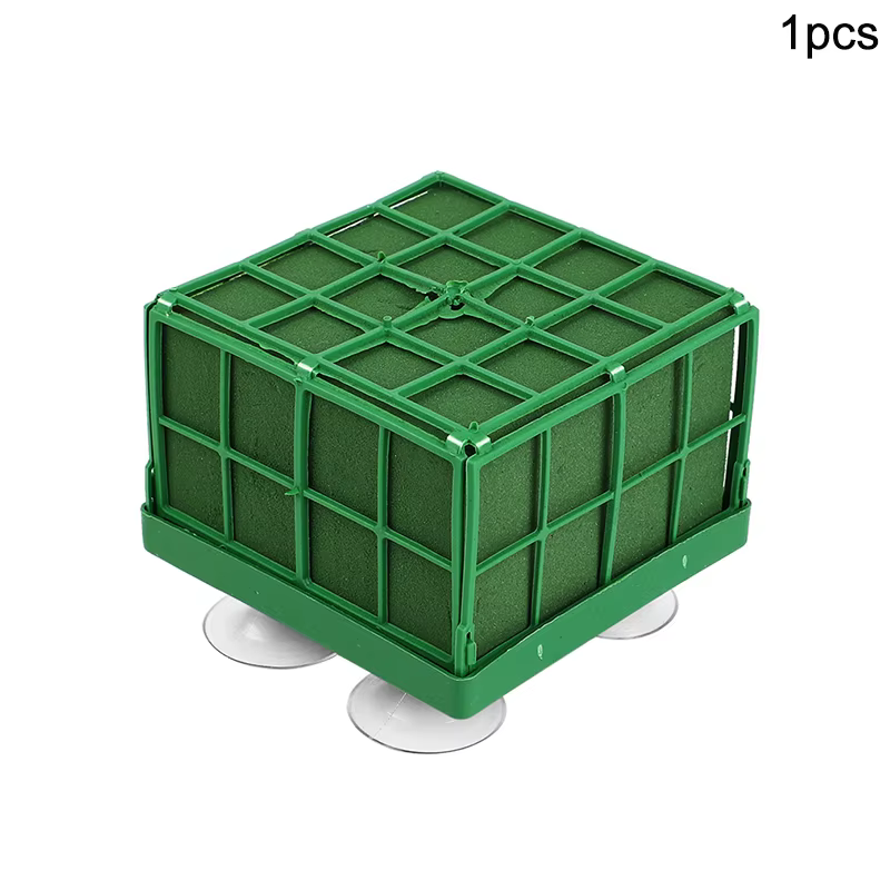 Blocs carrés en mousse florale avec ventouse, boue de fleurs artificielles, Arrangement floral pour 