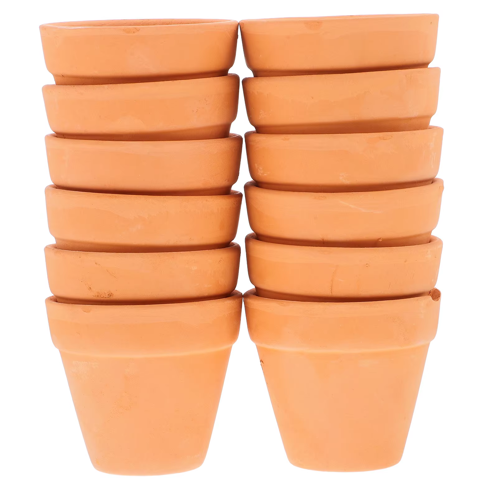 12 pots en terre cuite compacts de 5,5x5 cm, idéaux pour les plantes succulentes, les plantes d'inté