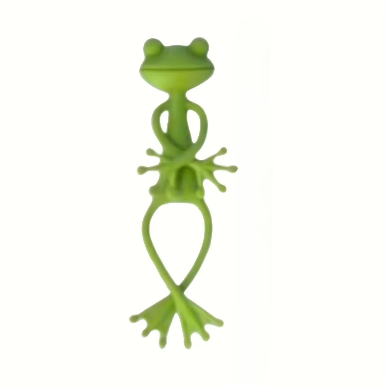 Clip de fixation créatif pour plantes grimpantes en forme de grenouille verte, robuste et durable, o