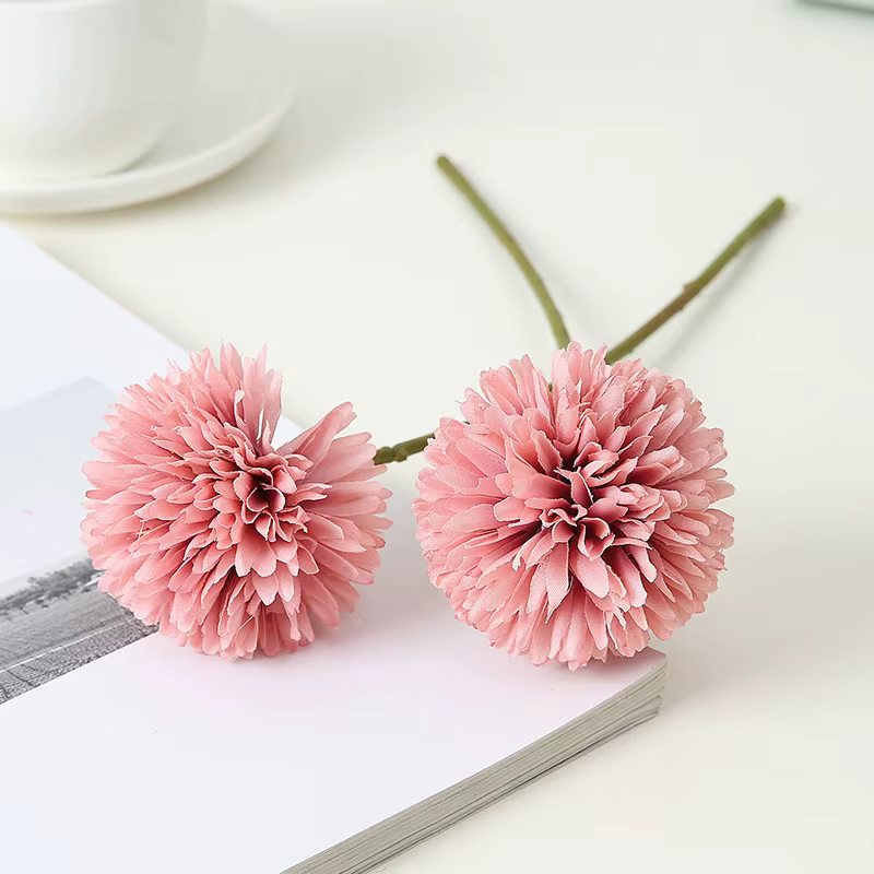 Lot de 10 fleurs artificielles, bouquet de pivoines et d'hortensias pour bricolage, artisanat floral