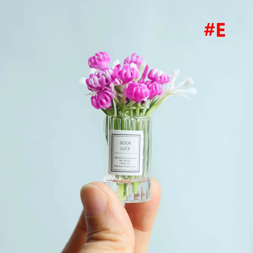 Plantes en pot miniatures pour décoration de bureau, jouet de simulation, décoration de maison de co