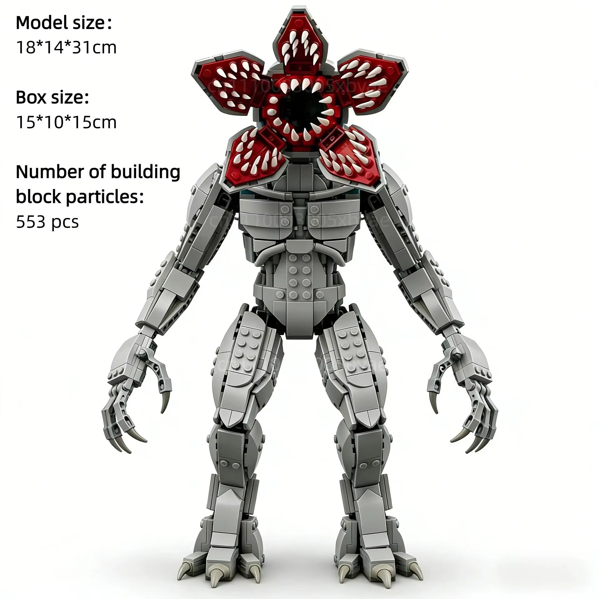 Plante carnivore géante, démon démoniaque, modèles de blocs de construction Vecna, briques, jouets d