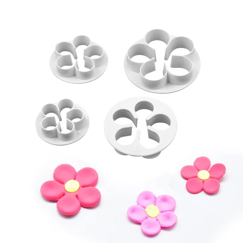 Coupe-pétales de fleurs de cerisier, pivoine de Rose, pâte à gomme, fleurs, décoration de gâteaux, m