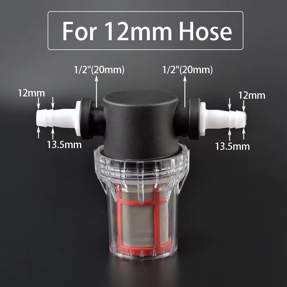 4/6/8/10/12/14/16/18/20mm Barb Queue 40/80/100/200 Maille Agricole D'irrigation Filtre de Réservoir