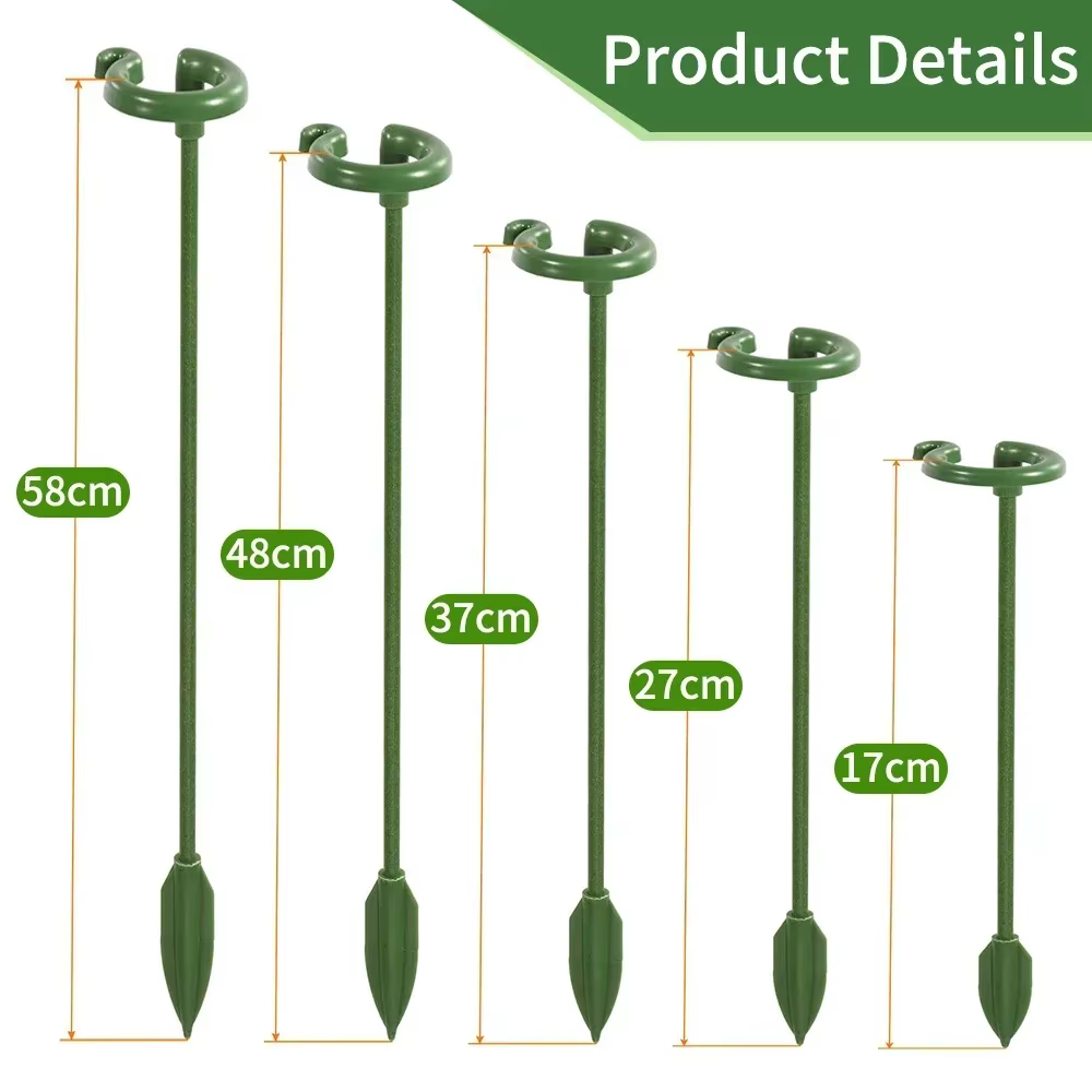 Supports pour plantes, papillons, orchidées, fleurs, tiges de fixation en pot, réutilisables, Protec