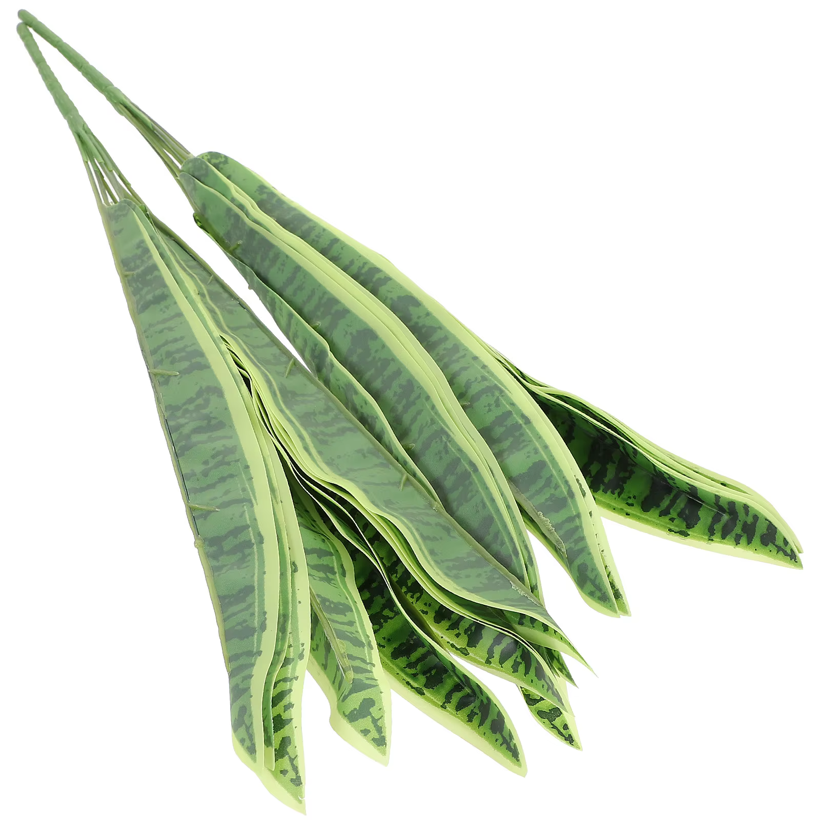 2 plantes artificielles Sansevieria, fausses, réalistes et durables, pour la décoration intérieure e