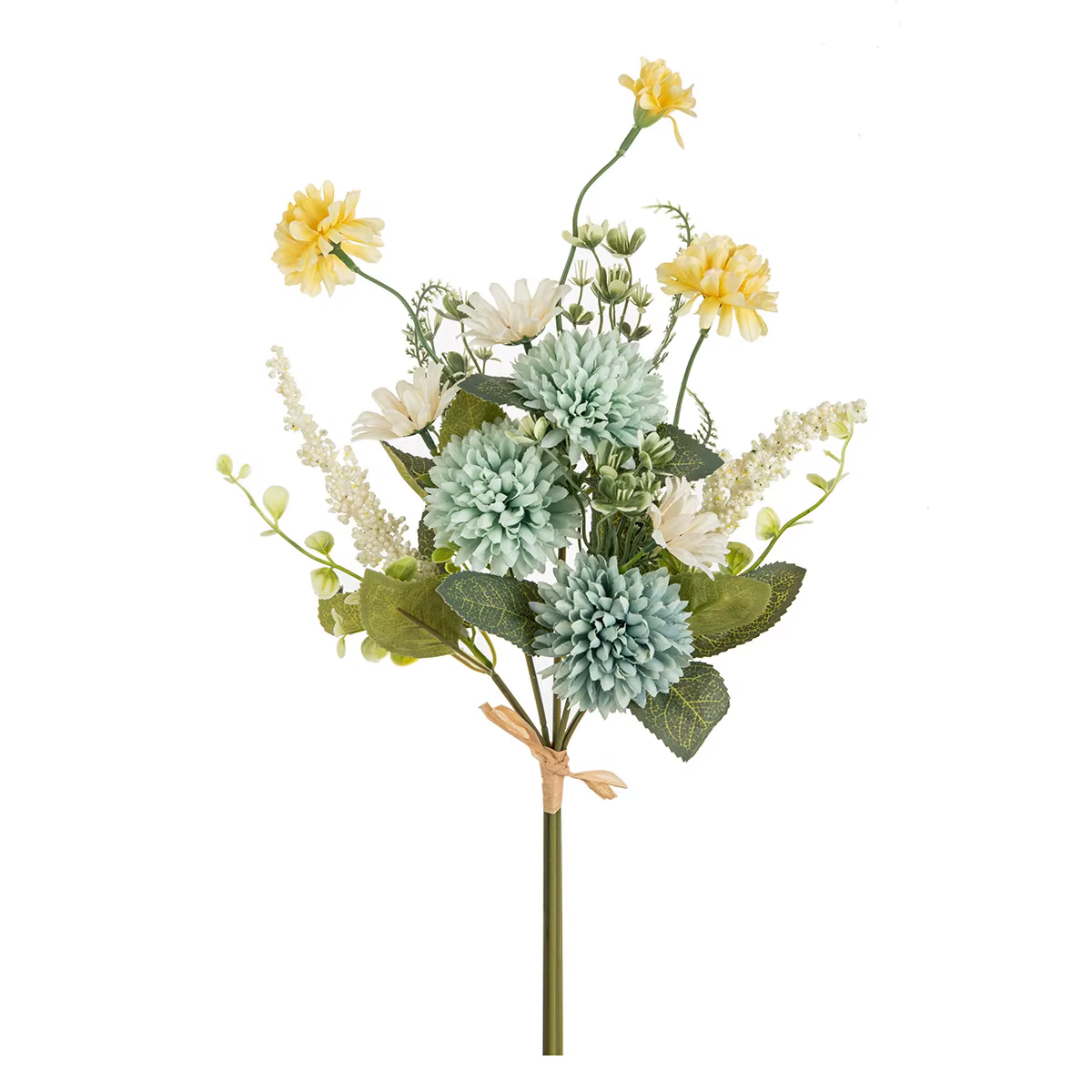 Fleurs artificielles en soie bulbeuse chrysanthème bulle festival couronnes mariage nuptiale Bouque 