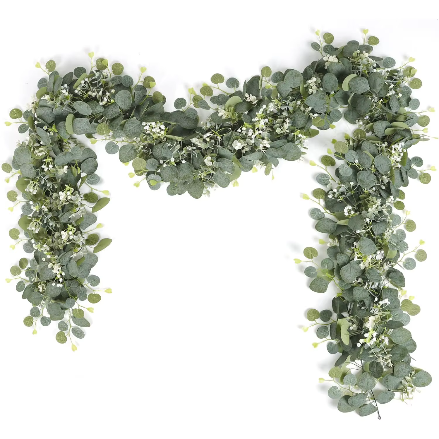 Plante artificielle de vigne à feuilles vertes, accessoires d'arbre de saint-valentin, décoration d'