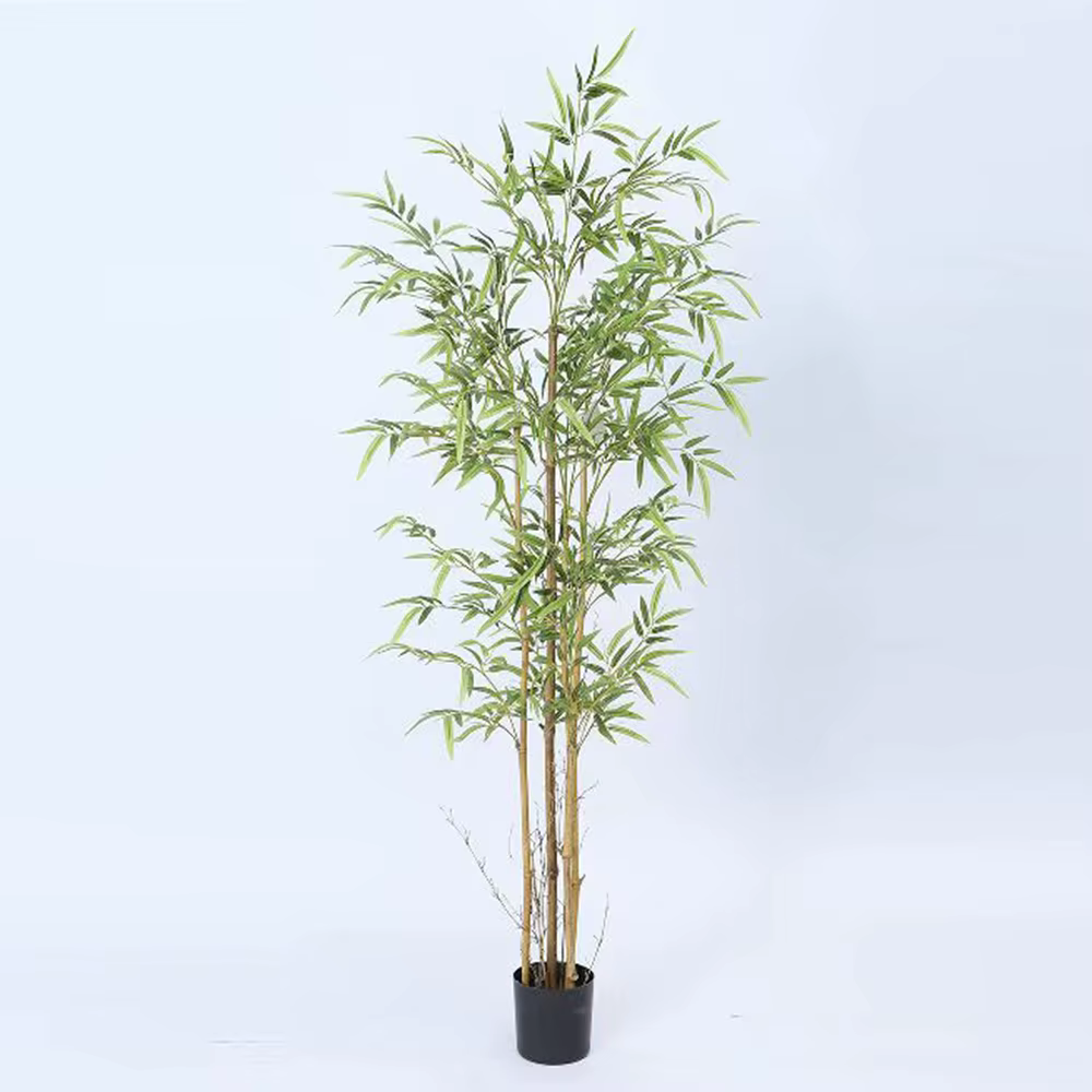 Branche de bambou de Taiwan, 1.5M, arbre artificiel porte-bonheur japonais, plante de verdissement a
