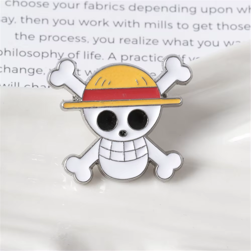 Broche de Personnalité de Dessin Animé, Danemark ge en Métal, Accessoires de Cartable pour Étudiants