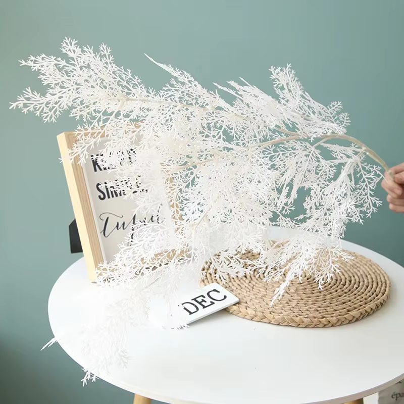Fleurs artificielles en plastique pour décoration de fond, 100cm, fausses fleurs, pour un mariage