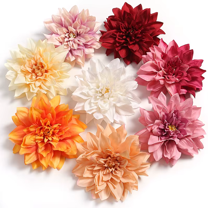 Fleurs de Nunlia Artificielles de 15cm, Décoration de ix, Maison, Chambre, Mariage, Anniversaire, Br
