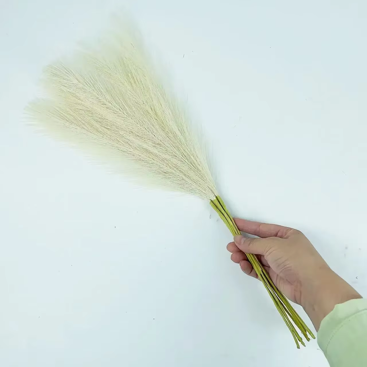 Pampa artificielle, 5 pièces, fleur artificielle pour table de fête à la maison, décoration de maria