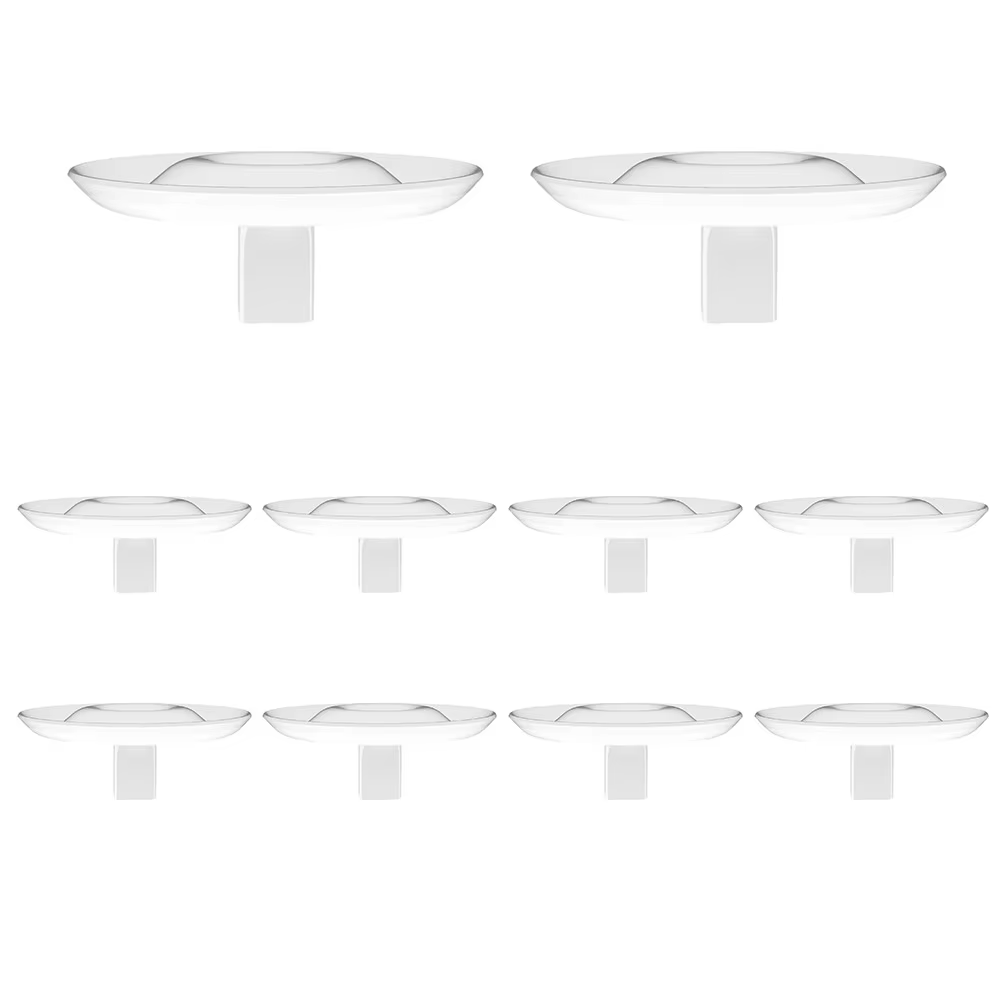 Vase à fleurs flottant rond transparent, 10 pièces, garde les fleurs fraîches, arrangeur artistique 