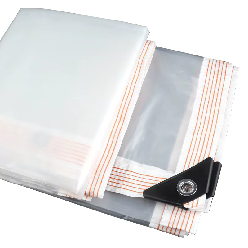 Bâche transparente en Film PE pour balcon, couverture pour plantes succulentes, tente Gazebo, auvent
