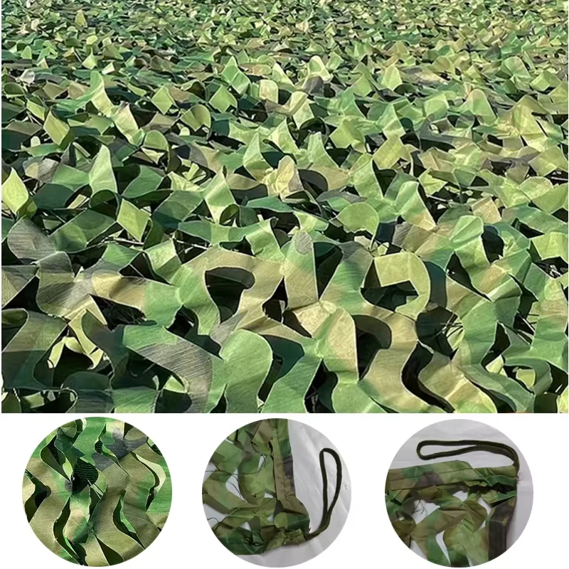 Nouveau désert de jungle de haute qualité blanc multi-tailles 4x5m adapté au filet de camouflage d'a