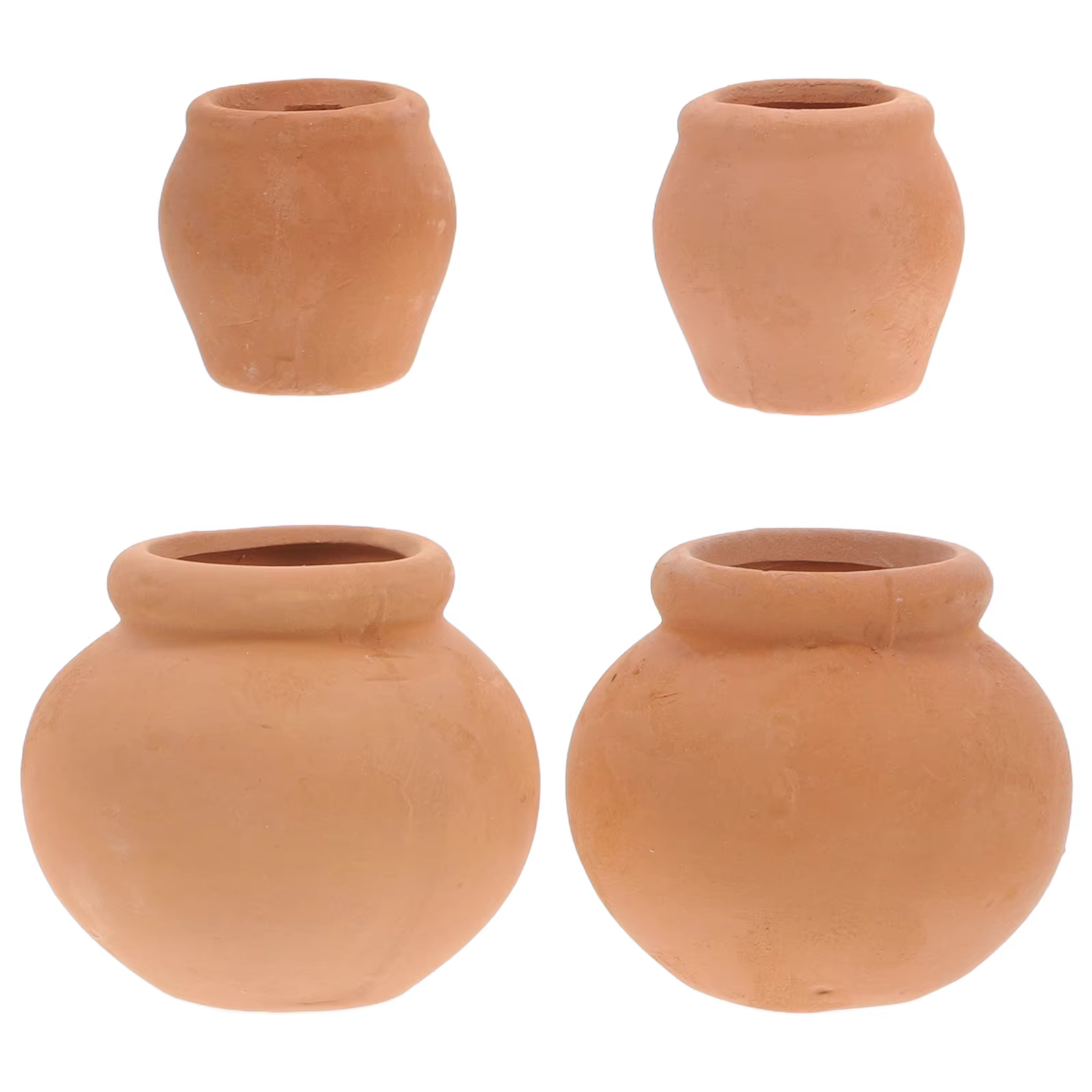 Pot de fleurs succulentes, 4 pièces, Mini Pots de jardin pour plantes, Terrarium, poterie, jardinièr