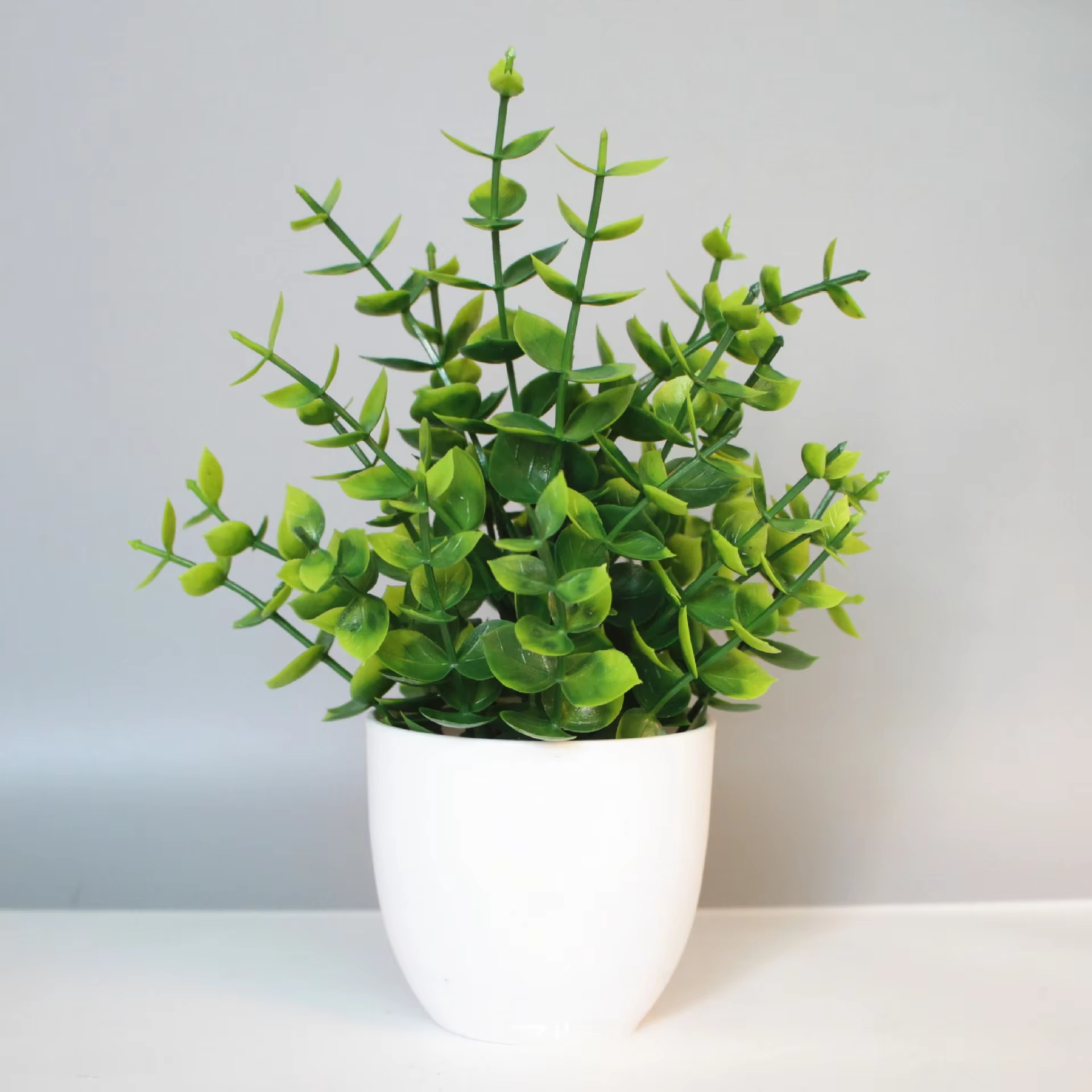 Plante Artificielle en Pot, Fausses Plantes Vertes, Décorations Intérieures et Extérieures, Bonsaï e