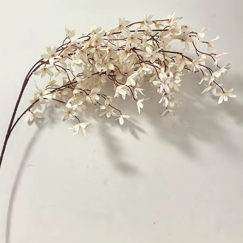 Orchidées artificielles Oncidium à tige longue de 1m, fleur de décoration pour la maison, décor de m