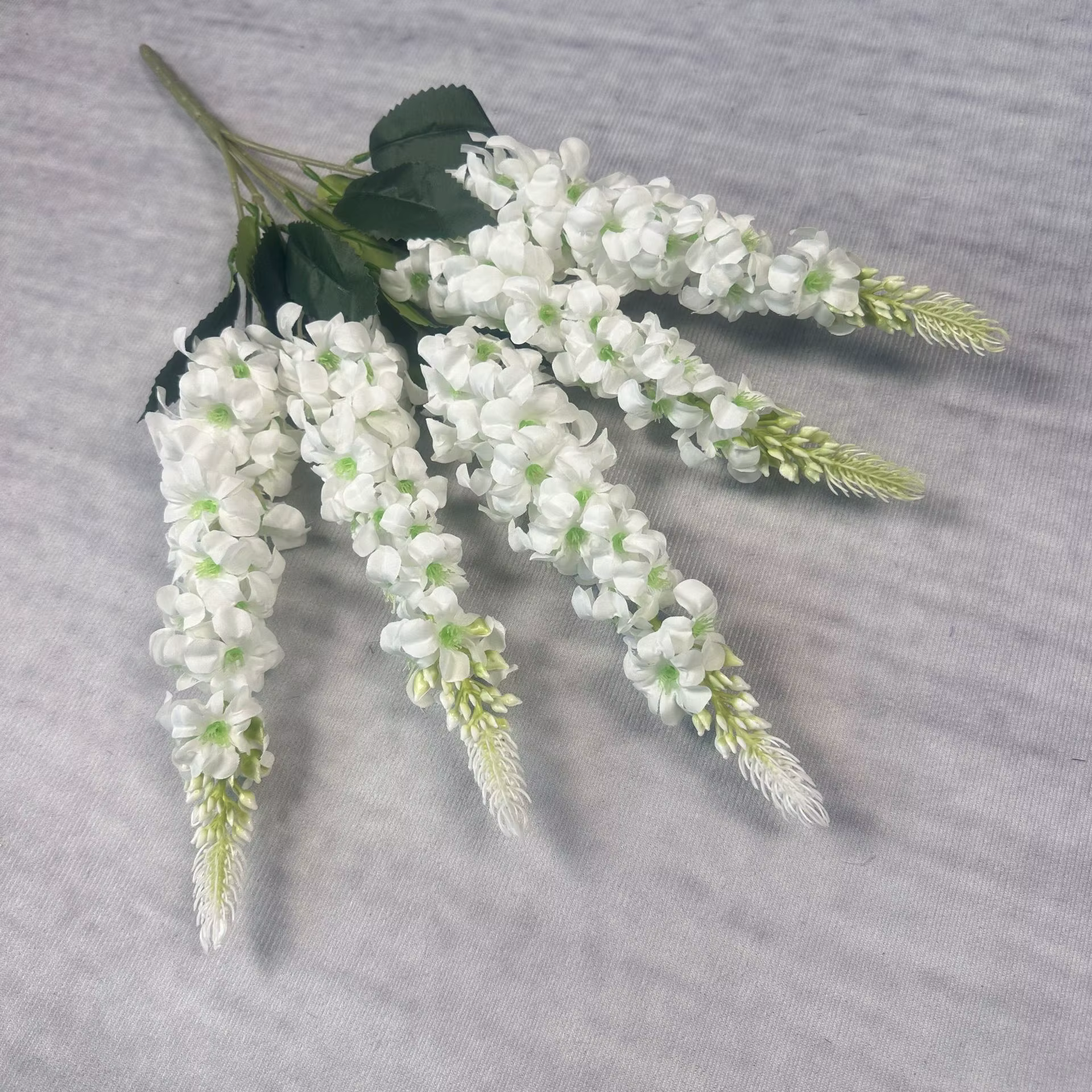 5 tiges de fleurs artificielles de style français, fleurs de jacinthe, accessoires décoratifs pour l