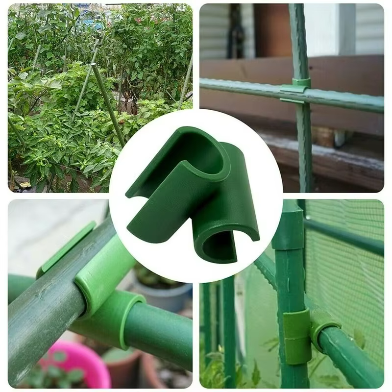 Supports pour plantes, 10 pièces, clip croisé, fournitures de croissance des plantes, piquets de gre