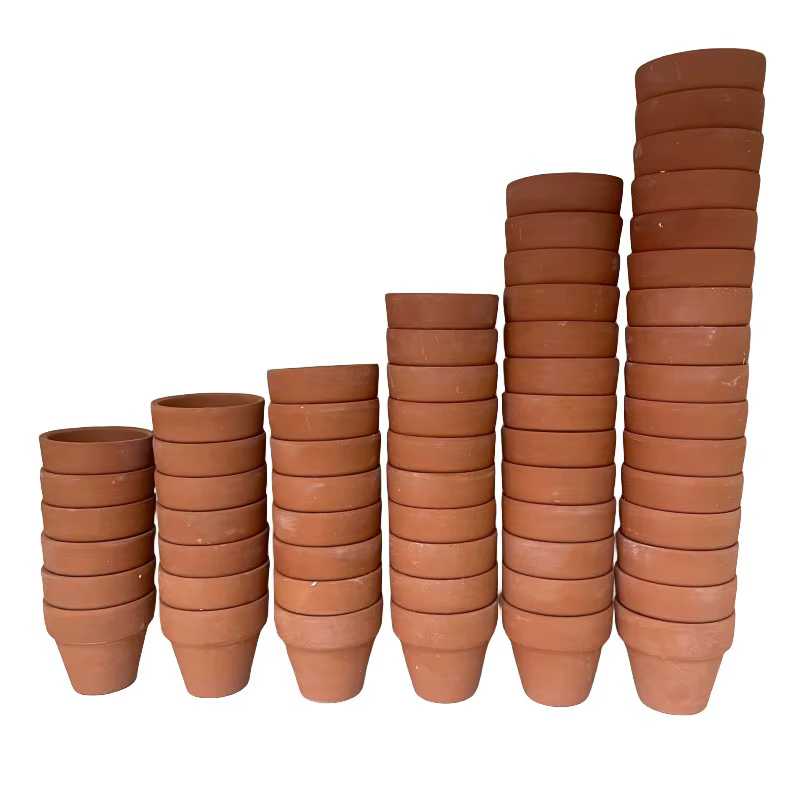 60 pièces Mini 1.8 "Pot en terre cuite argile poterie planteur, Cactus fleur pépinière Terra Cotta P