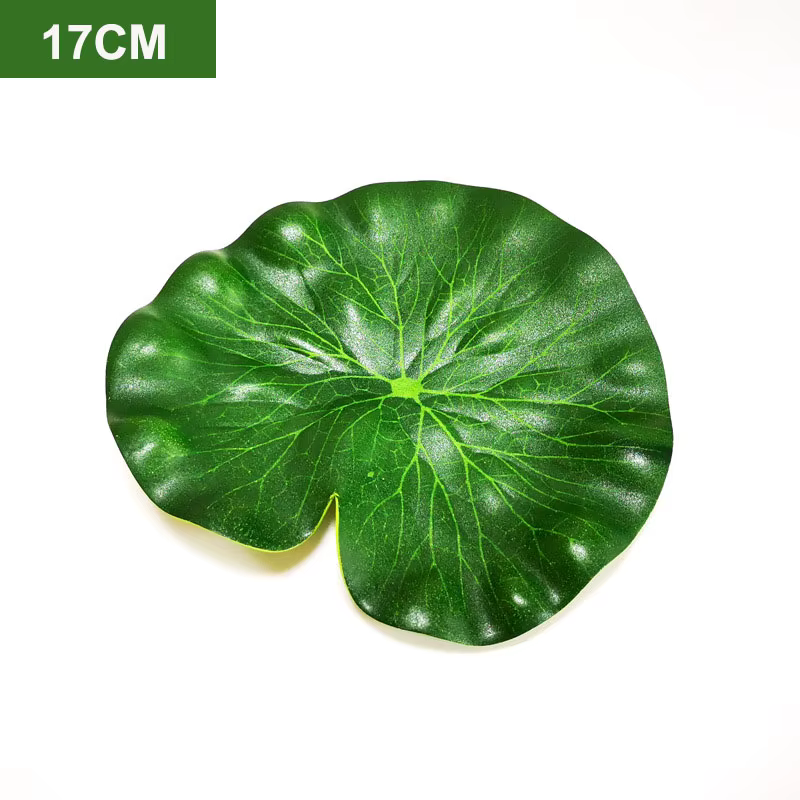 Fleur artificielle de Lotus flottante de 17cm, fausse plante de Lotus, Micro nénuphar réaliste, déco