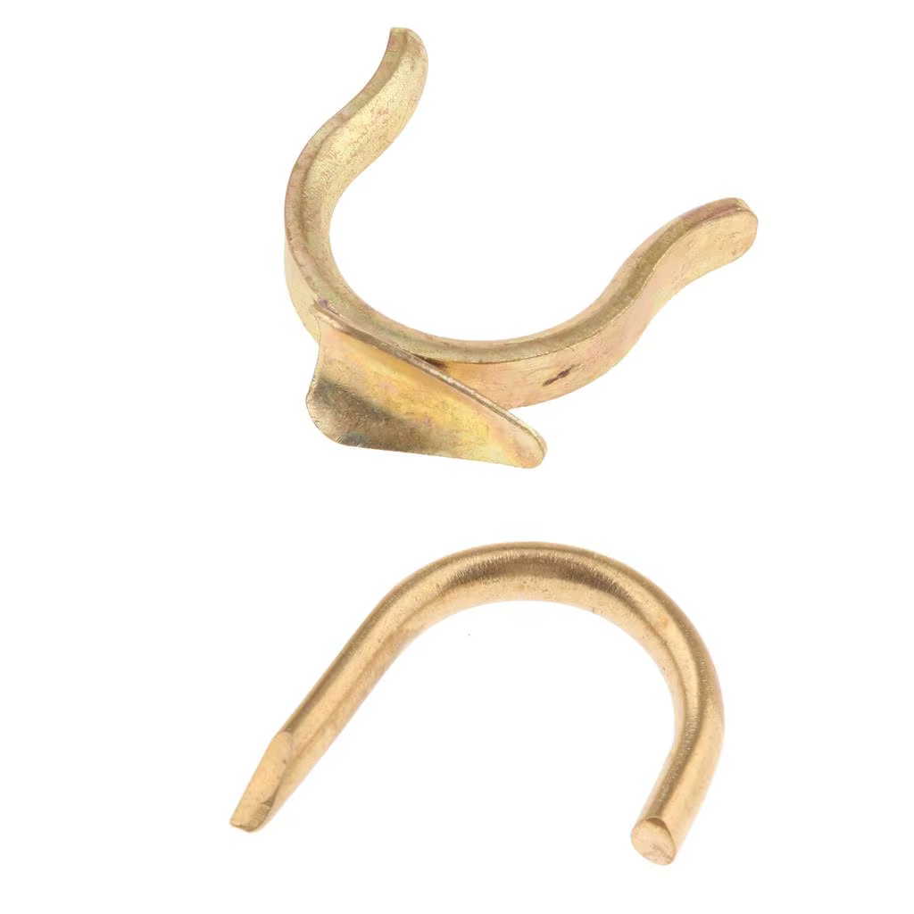 Support de trompette en cuivre avec crochet pour doigt, accessoire de remplacement pour instrument d