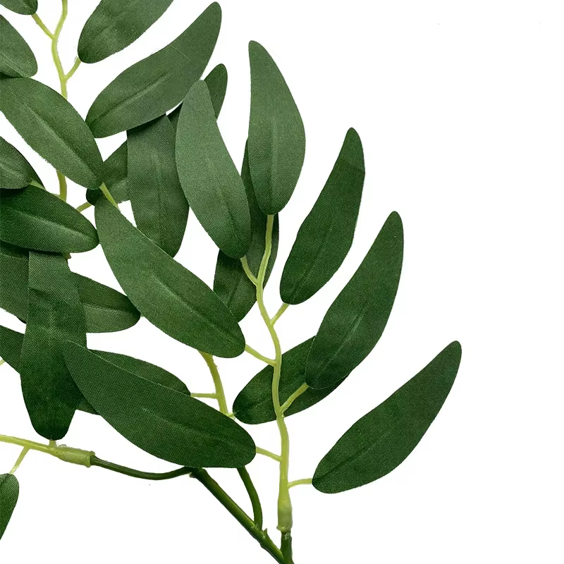 Plante verte artificielle, fausse feuille d'eucalyptus, accessoires d'arrangement floral, décoration