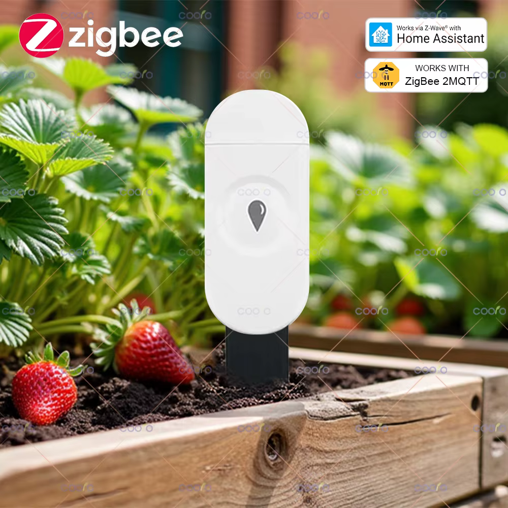 Zigbee – testeur de sol intelligent, capteur d'humidité et de température pour plantes et jardin, fo